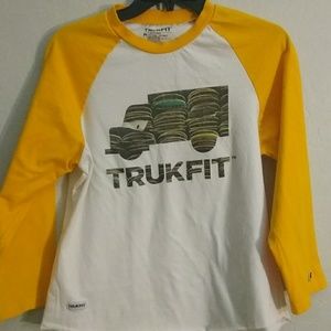 Trukfit Burnt Orange Baseball Tee